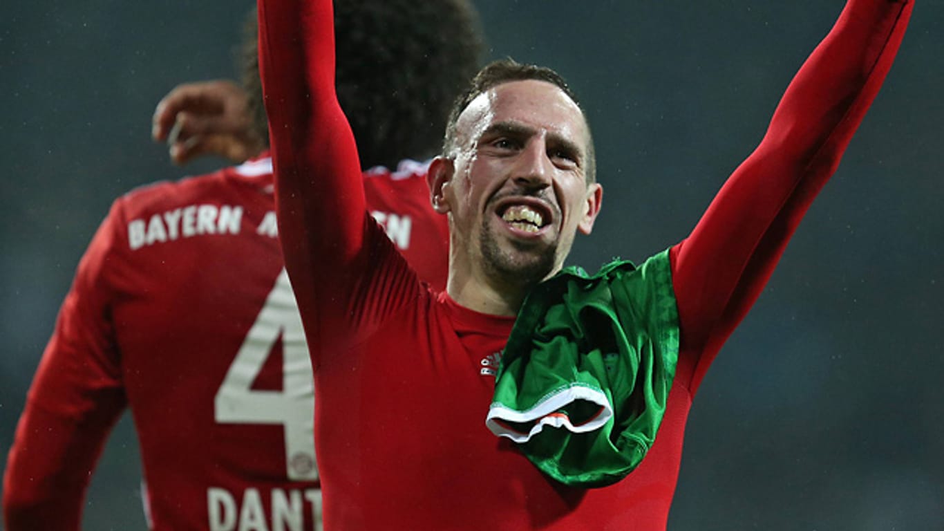 Franck Ribéry wird derzeit mit Ehrungen überhäuft.