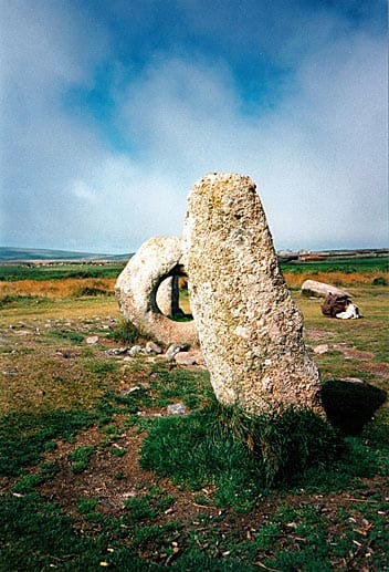 Megalithformation Mên-an-Tol