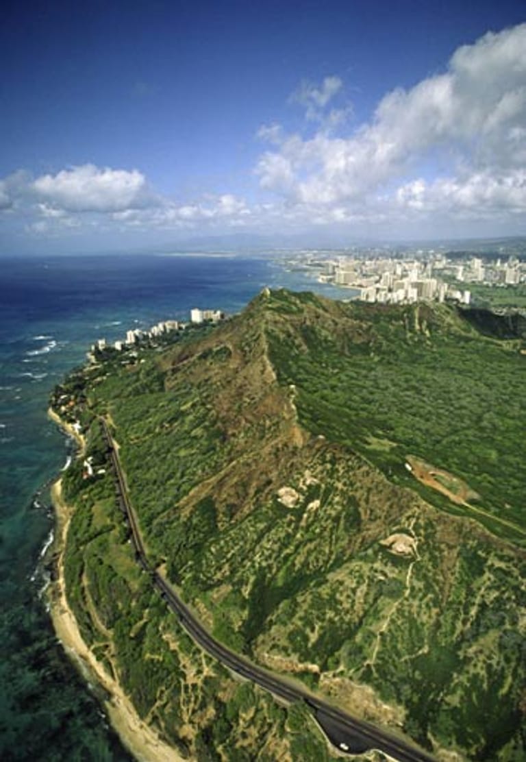 Der Blick auf Waikikki gehört zu den schönsten, die man auf Oahu haben kann.