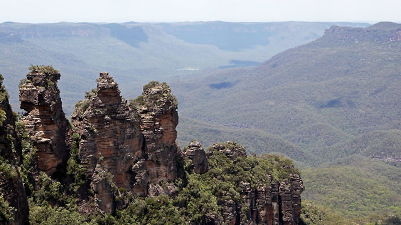 In der Provinz New South Wales gibt es viele abgelegene Täler - in einem hat die Familie gelebt, die jetzt so viel Aufsehen erregt.