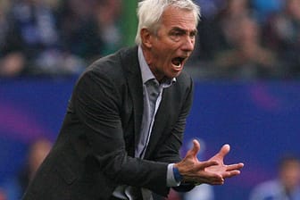 Zu lasche Einstellung? HSV-Coach Bert van Marwijk hat seinem Ärger Luft gemacht.