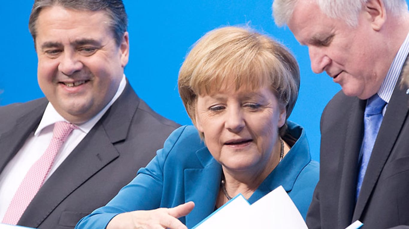 Merkel, Gabriel und Seehofer haben die Spendierhosen an