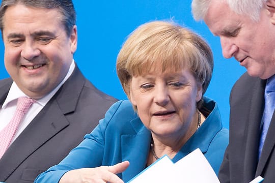 Merkel, Gabriel und Seehofer haben die Spendierhosen an