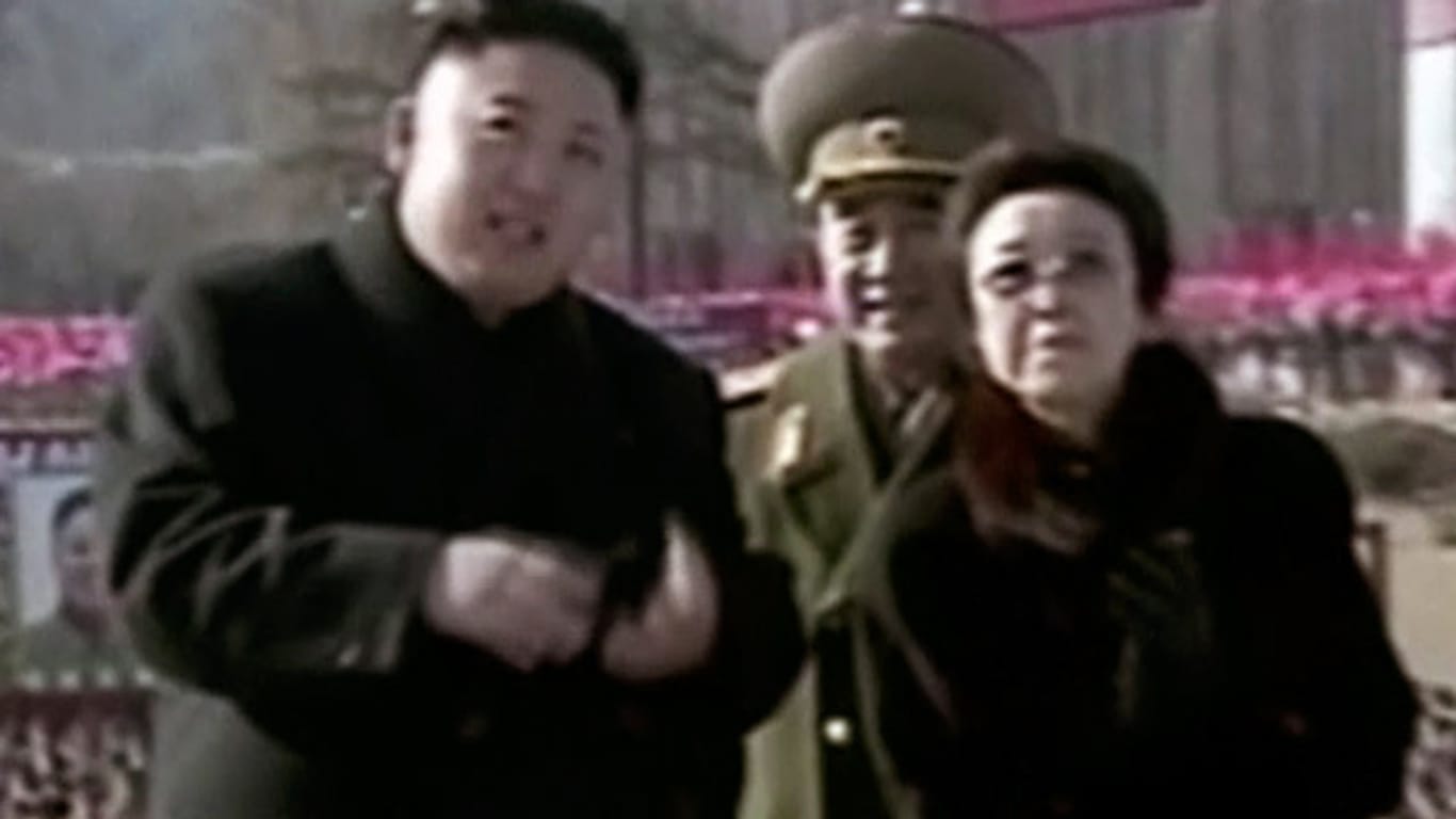 Macht gefestigt? Kim Kyong Hui zusammen mit Nordkoreas Diktator Kim Jong Un (Archivbild)