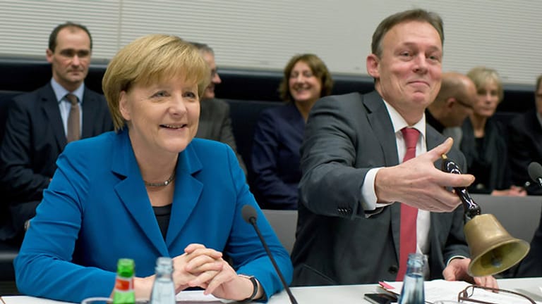 Merkel auf Besuch bei der SPD-Fraktion