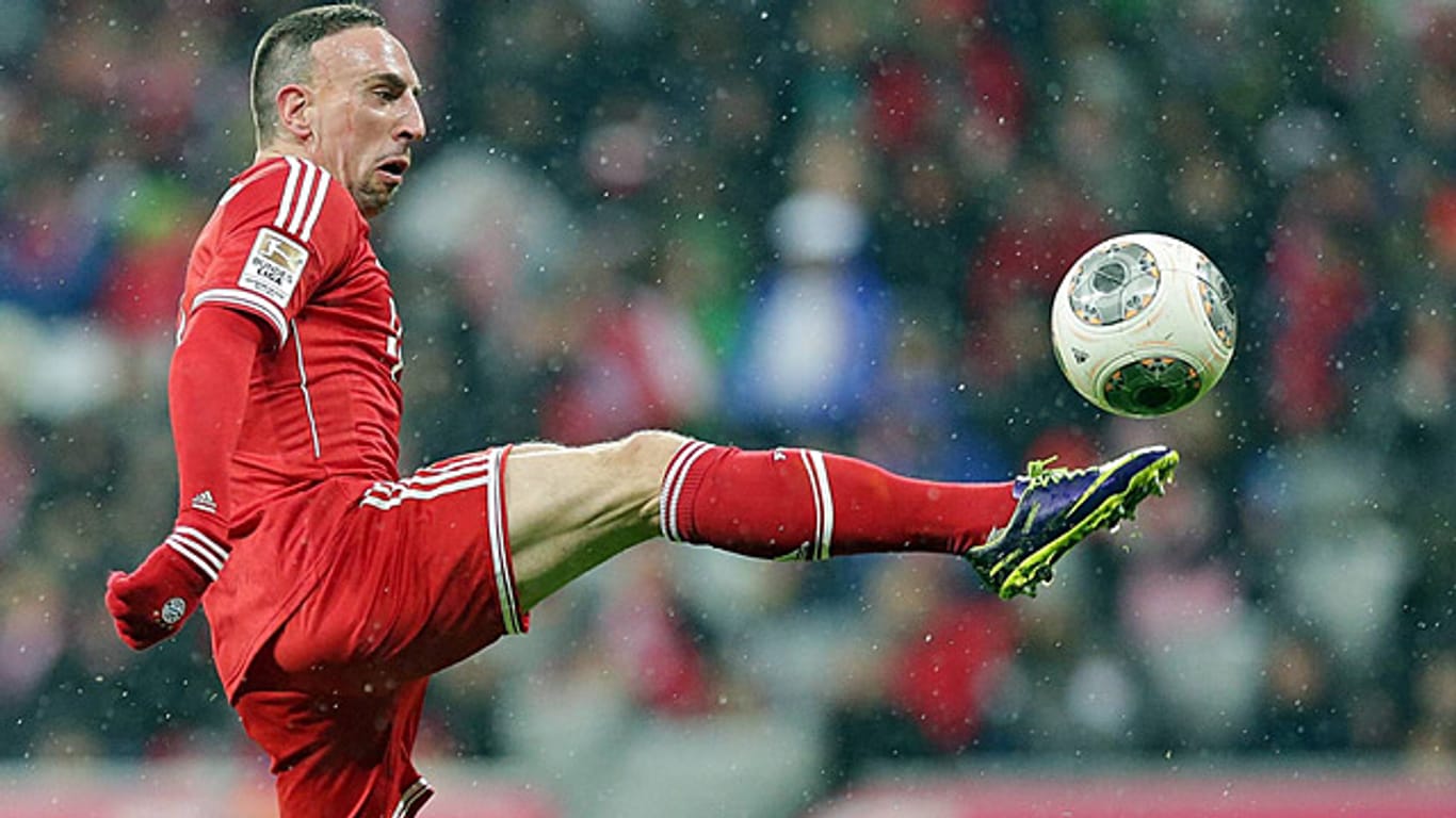 Franck Ribéry und der FC Bayern jagen Titel Nummer fünf.