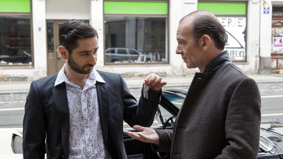 Denis Moschitto und Martin Wuttke in "Tatort: Türkischer Honig" Denis Moschitto und Martin Wuttke in "Tatort: Türkischer Honig"