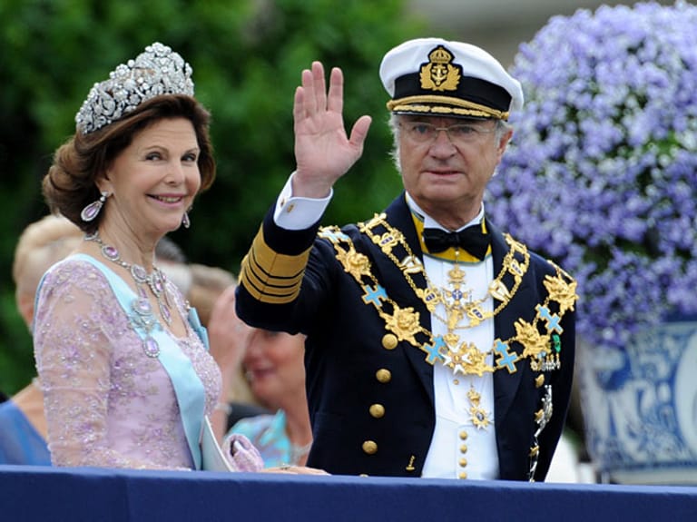 Königin Silvia und König Carl XVI. Gustaf