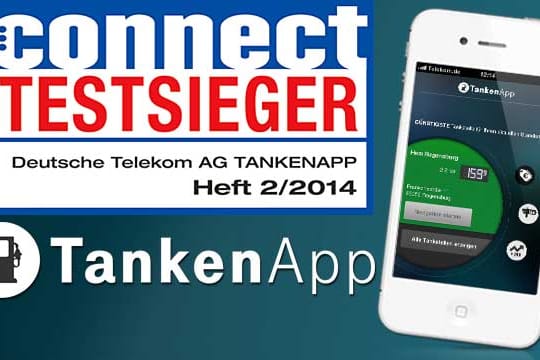 Geld sparen mit der TankenApp von T-Online.de