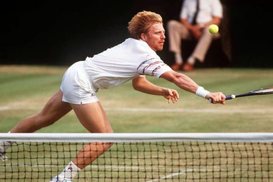 Boris Becker 1992 in Wimbledon.