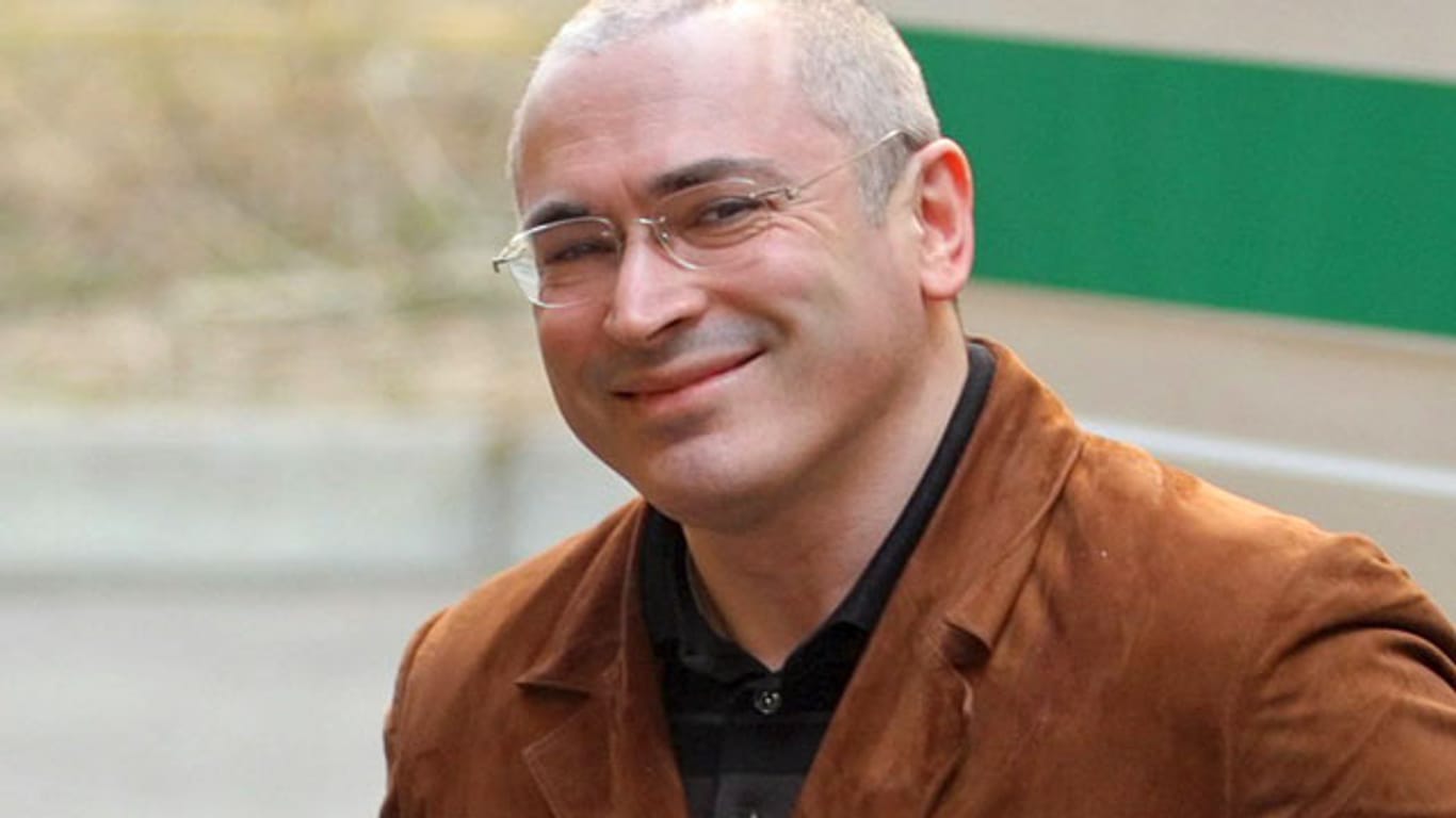 Archivfoto von Putin-Gegner Chodorkowski: Nach fast elf Jahren Haft ging alles ganz schnell.