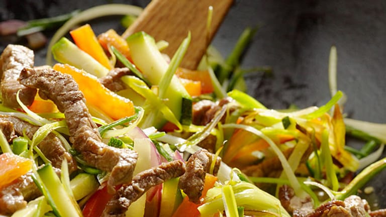 Die asiatische Küche ist reich an Gemüse und schützt das Herz.