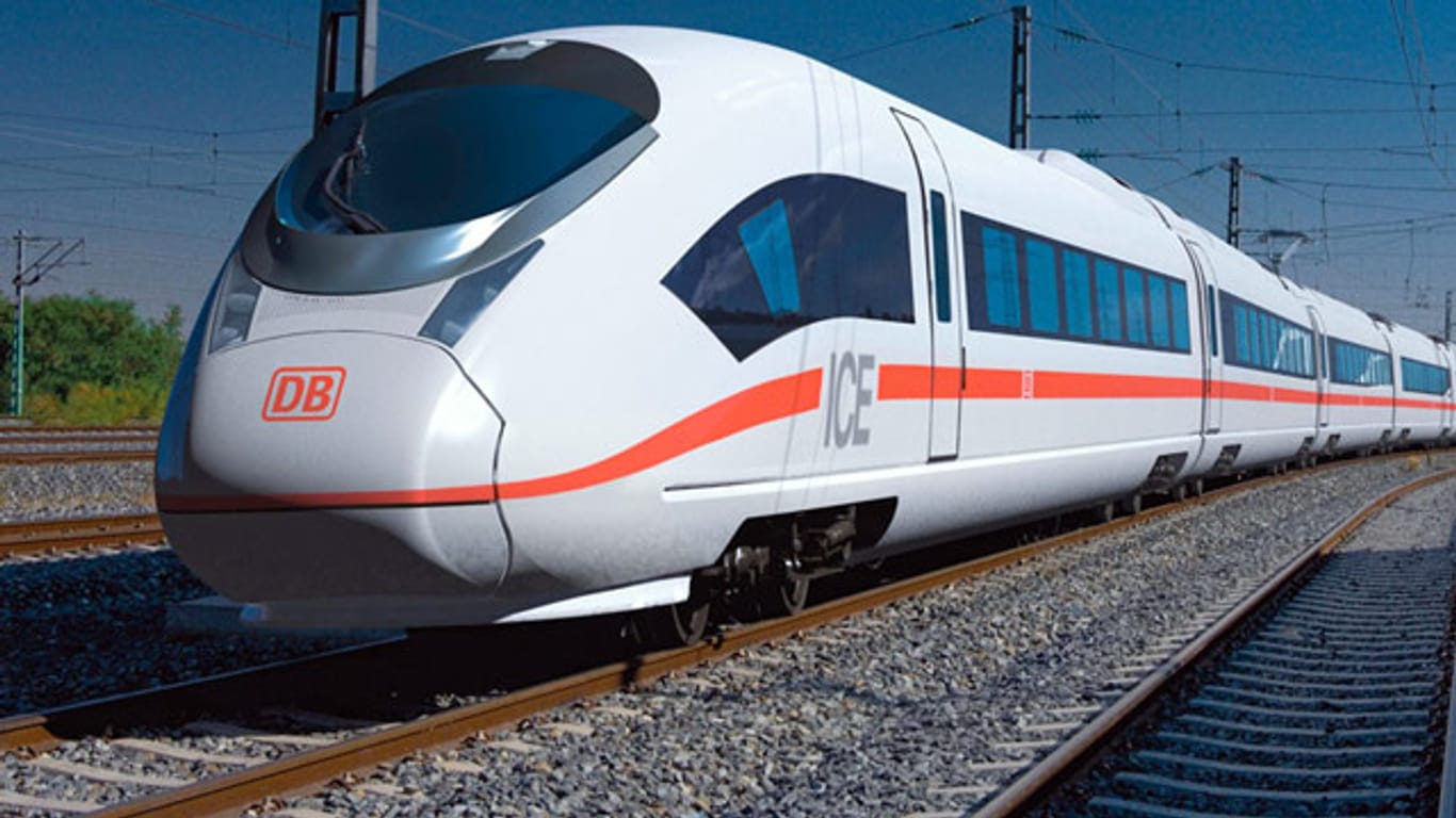 Der neue ICE 3 von Siemens steht der Bahn offenbar endlich für den Personenverkehr zur Verfügung