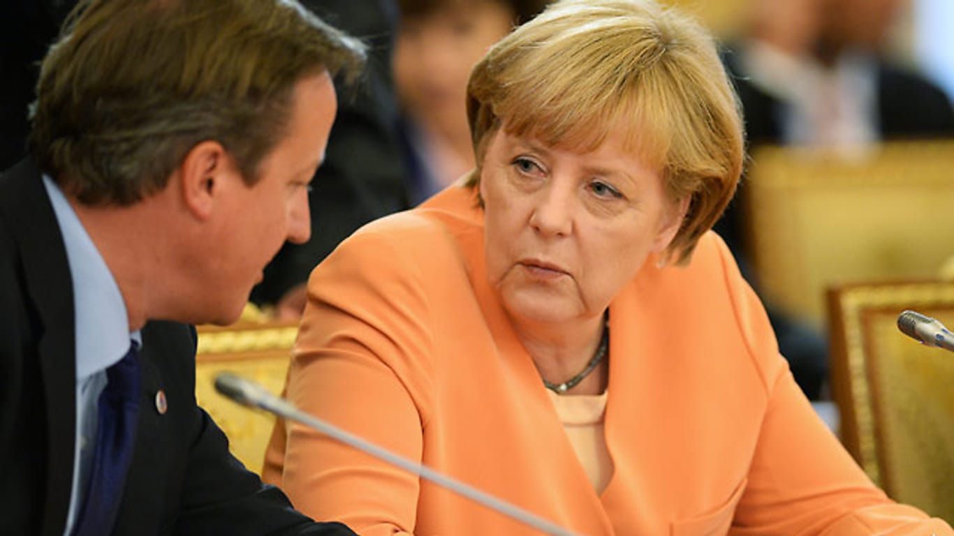 Gegner oder Verbündete? Kanzlerin Merkel und Premierminister Cameron