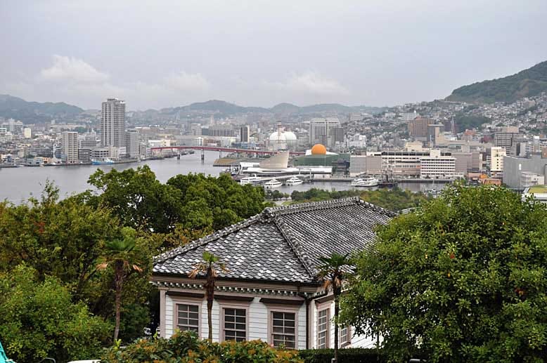 Der Glover Garden in Nagasaki: Hier stehen Häuser der Europäer aus dem 19. Jahrhundert.