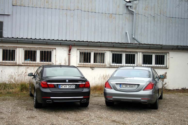 Mercedes S-Klasse gegen BMW 7er