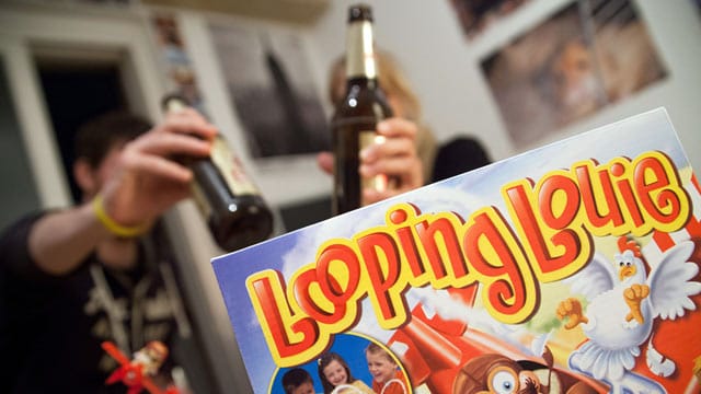 Einst "Kinderspiel des Jahres" jetzt vor allem ein beliebtes Trinkspiel: "Looping Louie".