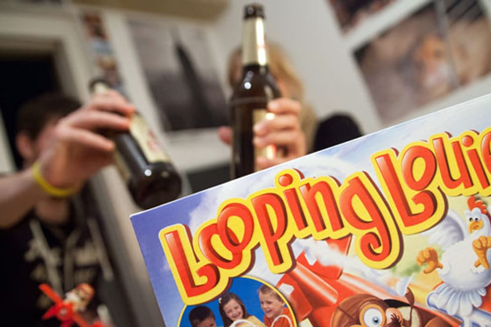 Einst "Kinderspiel des Jahres" jetzt vor allem ein beliebtes Trinkspiel: "Looping Louie".