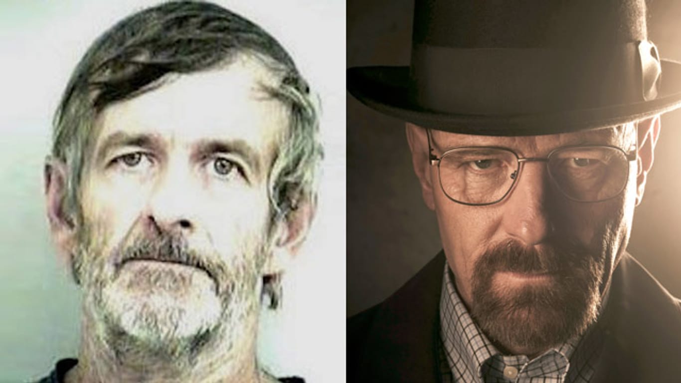 Frappierende Ähnlichkeiten: Der echte Walter White verkauft wie die Rolle in "Breaking Bad" Meth im großen Stil.