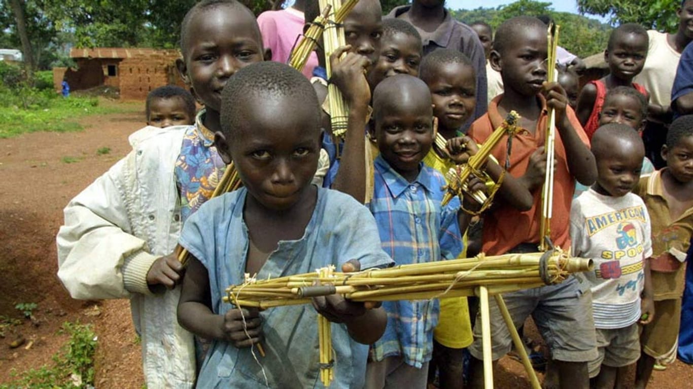Für viele Kinder der Zentralafrikanischen Republik gehört Gewalt zum selbstverständlichen Alltag