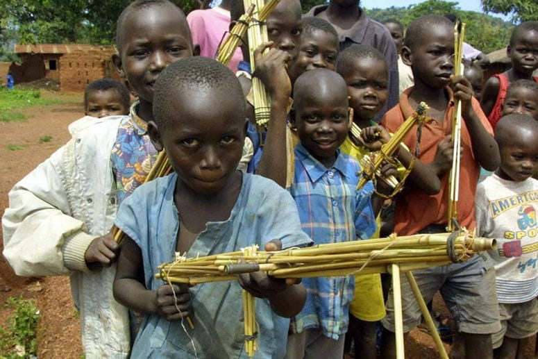 Für viele Kinder der Zentralafrikanischen Republik gehört Gewalt zum selbstverständlichen Alltag