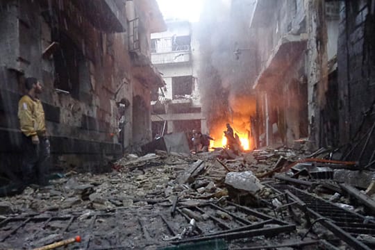 2013 war das blutigste Jahr in Syrien