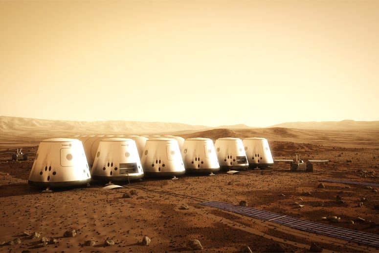 Diese Animation zeigt, wie die Kolonisten auf dem Mars leben sollen
