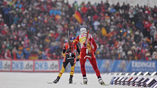 Gehen die Biathleten bald wieder in Deutschland auf Medaillenjagd? Oberhof hofft auf eine Zusage für die WM im Jahr 2020 oder 2021.