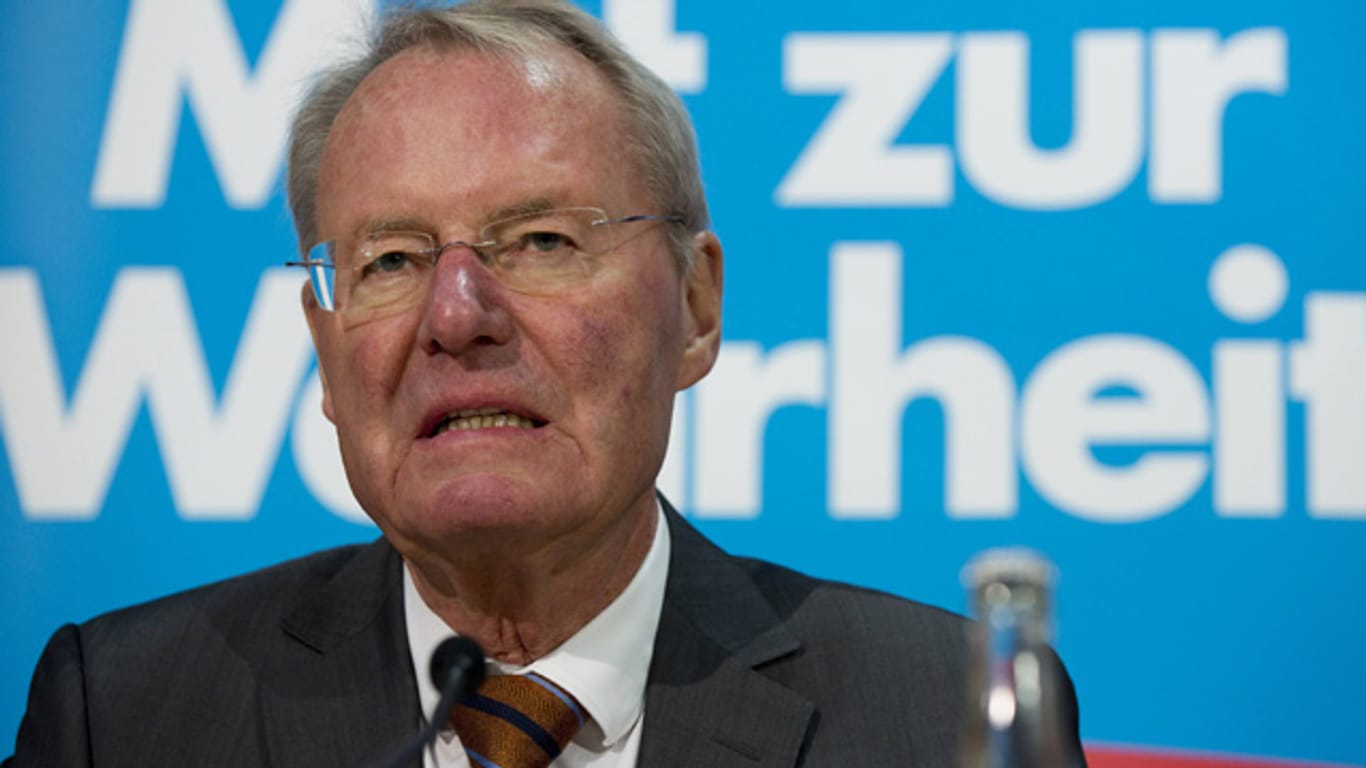 Hans-Olaf Henkel wird wohl auf einem Spitzenplatz für die AfD bei der Europawahl antreten