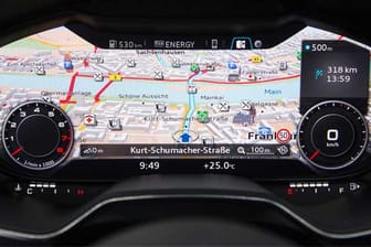 Audi zeigt das Cockpit der Zukunft: Großes Mäusekino
