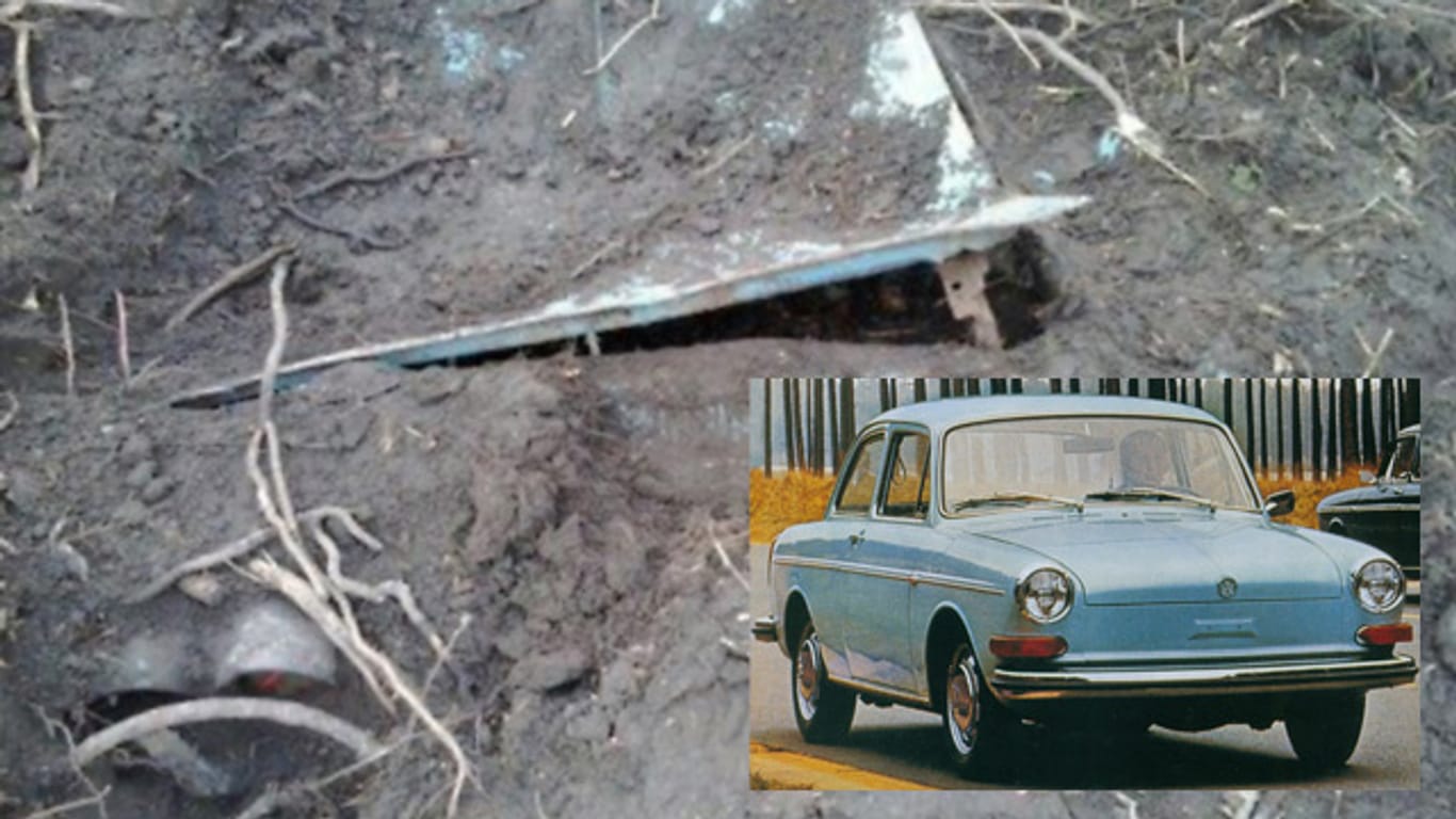 Fundstück im Ackerboden: Unfallauto taucht nach 42 Jahren wieder auf