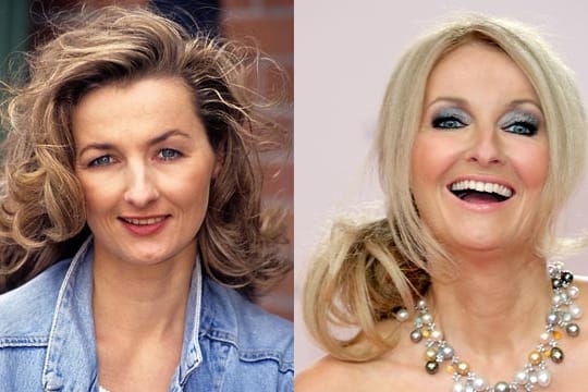 Frauke Ludowig heute und vor knapp 20 Jahren.