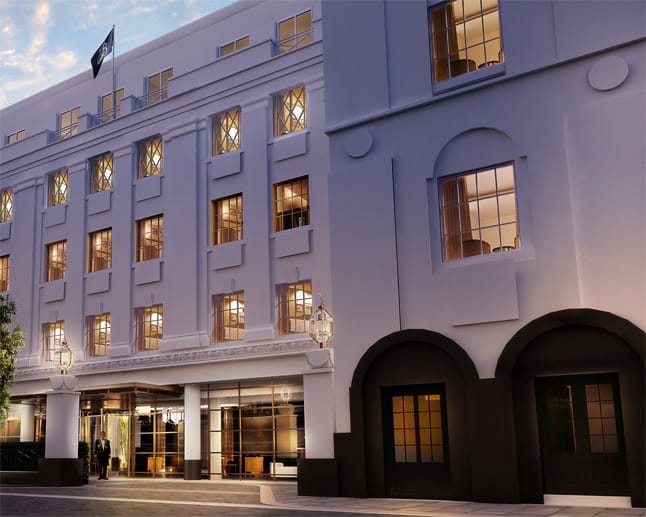Außen Art Déco, innen 73 Suiten und Zimmer - das ist das neue "The Beamont Hotel" in London. Das Luxushotel, das Besucher in die Zeit Manhattans der 1920er versetzen soll, eröffnet jedoch erst in der zweiten Jahreshälfte.