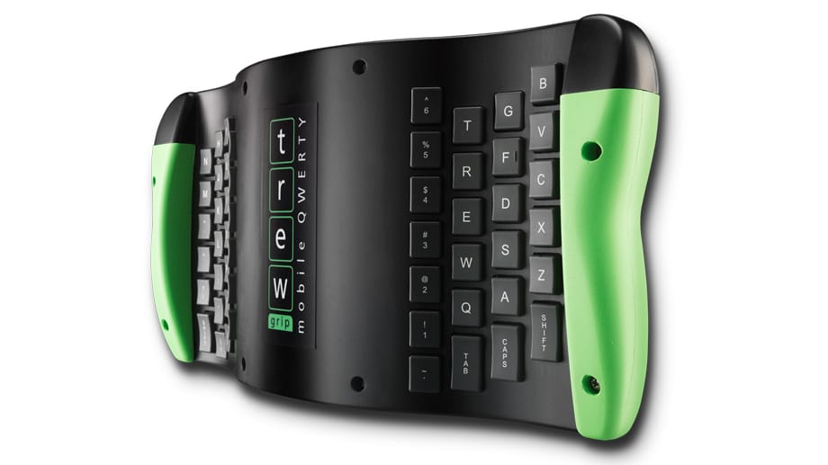 Trew Grip ist eine Tastatur für Smartphones und Tablet-PCs.