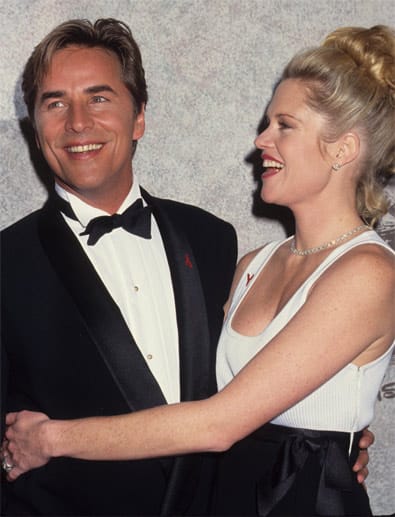 Melanie Griffith und Don Johnson