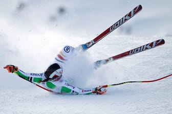 Gina Stecherts Sturz in der Abfahrt von Zauchernsee.