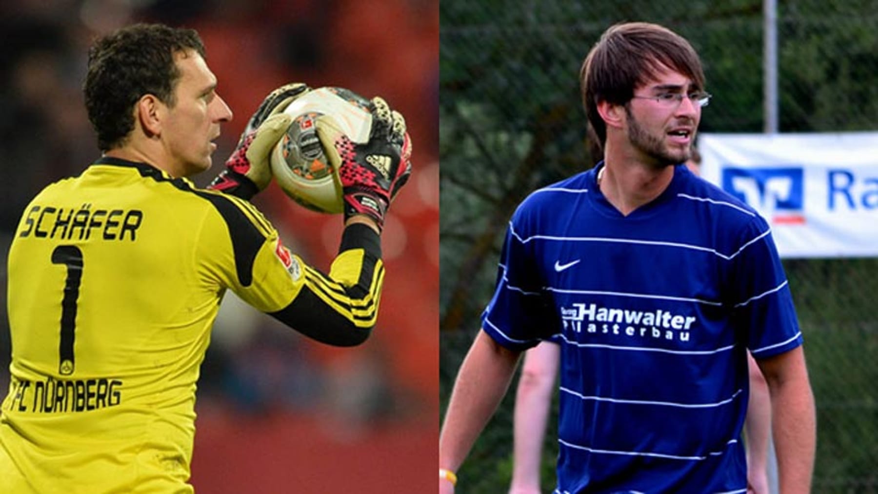 Der FußballProfi Raphael Schäfer und sein Namensvetter