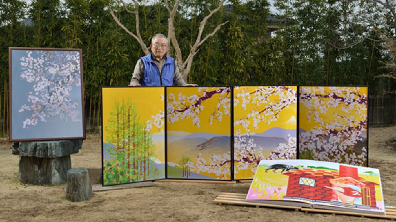 Der 73-jährige Tatsuo Horiuchi nutzt Autoformen in Excel, um beeindruckende Gemälde zu erstellen.