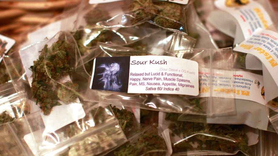 Auf Rezept bekommt man Marihuana in Colorado schon seit 2000. Die Marke "Sour Kush" soll so zum Beispiel gegen Migräne helfen.