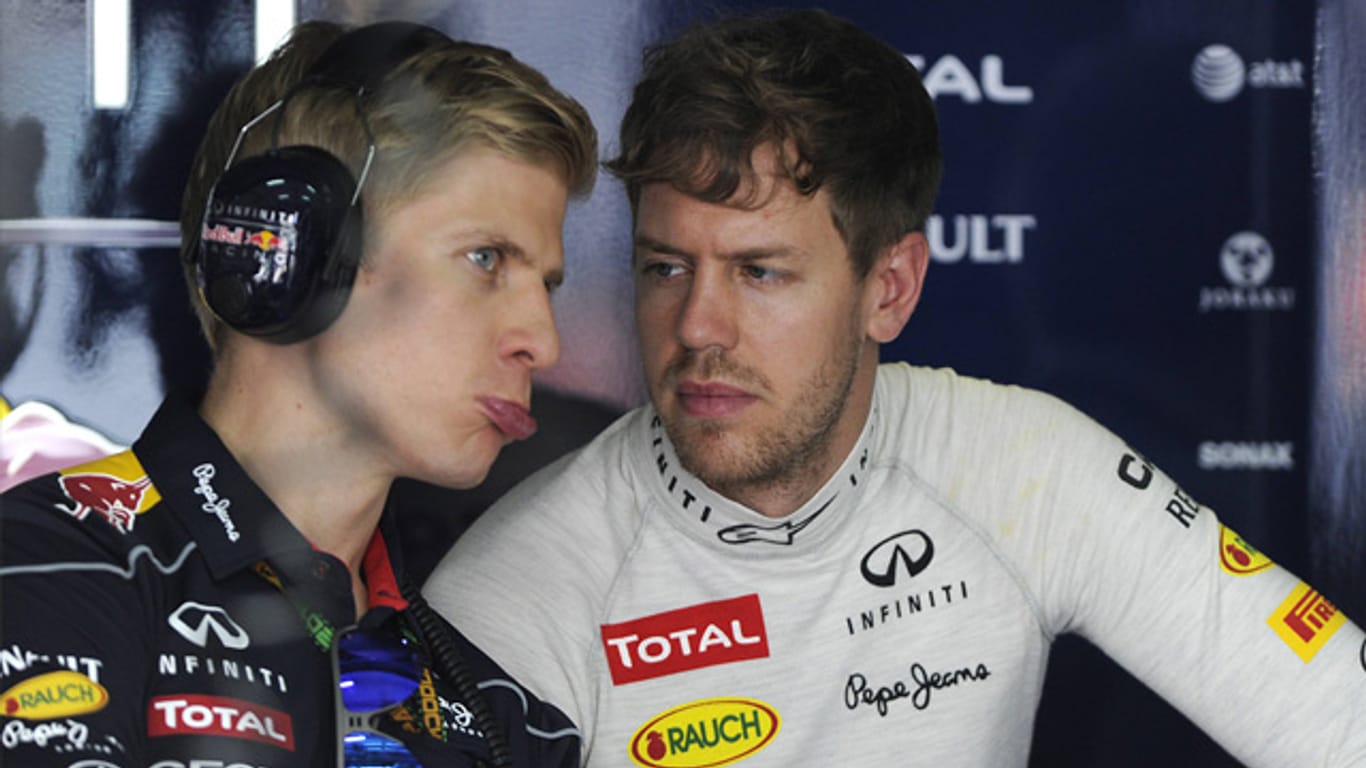 Heikki Huovinen (li.) ist nicht mehr der Trainer von Sebastian Vettel.
