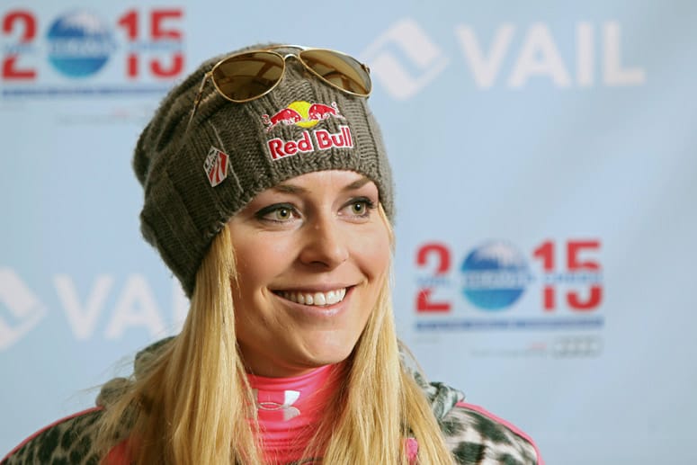 Lindsey Vonn kann nach der erfolgreichen Knie-OP wieder lächeln.