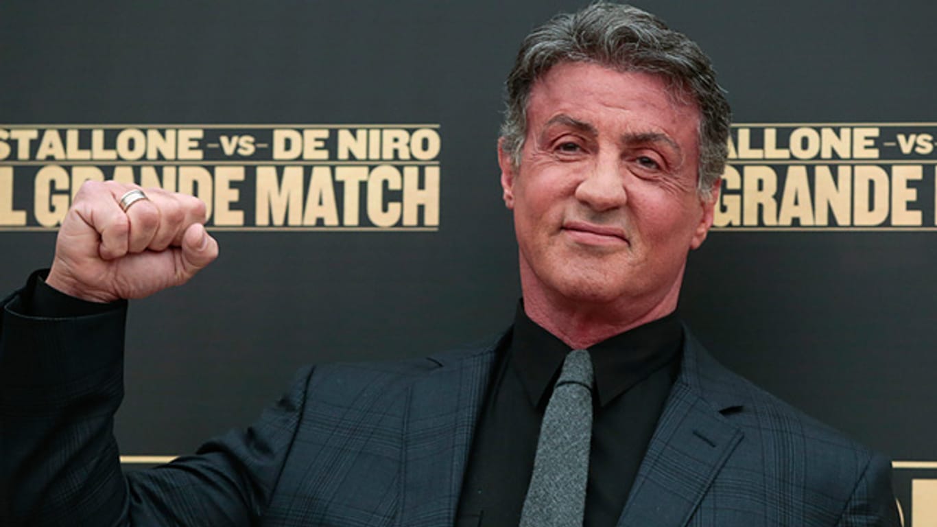 Sylvester Stallone ist wegen drei Filmen für die "Goldene Himbeere" nominiert.