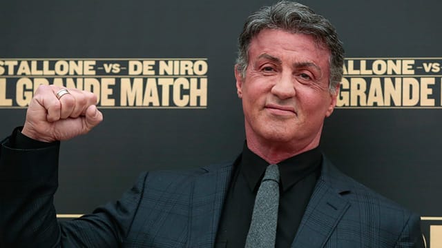 Sylvester Stallone ist wegen drei Filmen für die "Goldene Himbeere" nominiert.