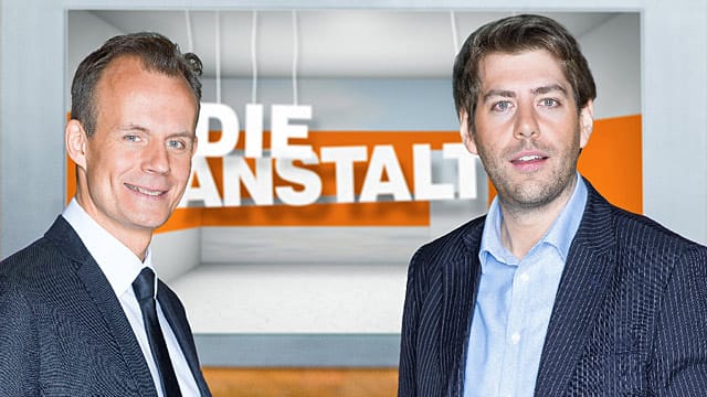 Max Uthoff (links) und Claus von Wagner sind die neuen Gesichter der ZDF-Satiresendung "Die Anstalt". Max Uthoff (links) und Claus von Wagner sind die neuen Gesichter der ZDF-Satiresendung "Die Anstalt".