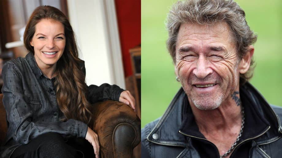 Yvonne Catterfeld und Peter Maffay sind zu Gast bei Markus Lanz.