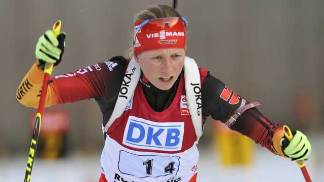 Franziska Hildebrand in Antholz.