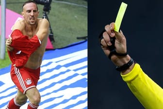 Bei seinem Torjubel gegen den 1.FC Nürnberg zieht Franck Ribéry sein Trikot aus und sieht dafür die Gelbe Karte. Eine Regelung, die Schiri-Boss Herbert Fandel kritisiert.