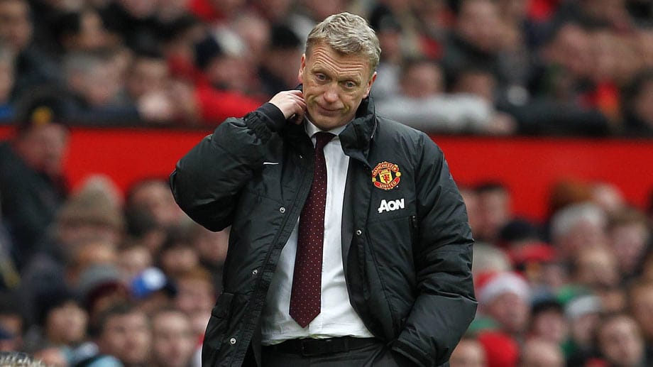 David Moyes agiert bei Manchester United bisher glücklos.