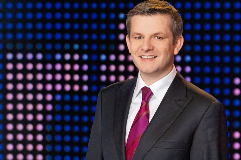 Sport-Moderator Rainer Maria Salzberger bemerkte die TV-Panne während seines Beitrags nicht.