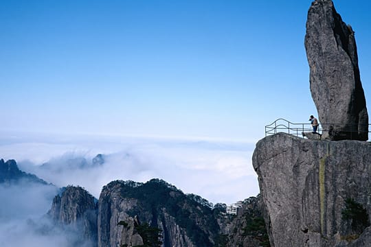 Huangshan-Gebirge in China.